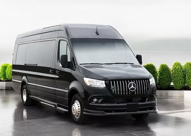 2026 16 passenger Mercedes Limo Sprinter